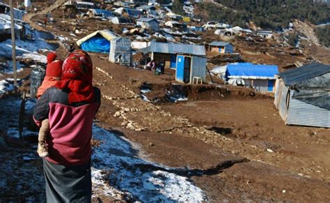 Nepal Earthquake Survivors Fight Freezing Temperatures