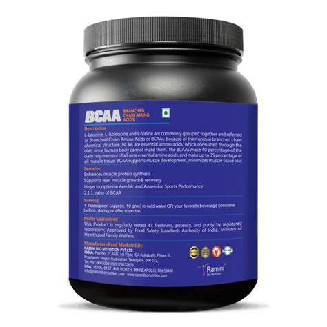 BCAA Powder - Branched Chain Amino Acids Powder | Manufacturers of Nutraceuticals - Herbal ...