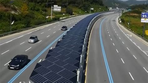 Reddit post shows how South Korea uses solar panels on highways