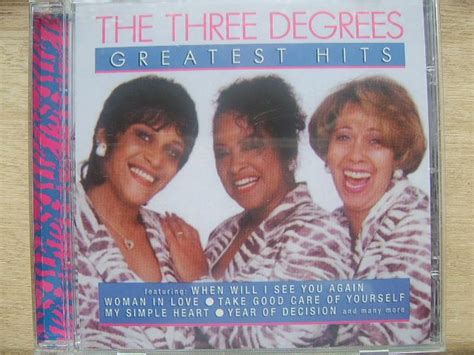 THE THREE DEGREES - GREATEST HITS CD - The Nostalgia Store - Retro Shop is OPEN