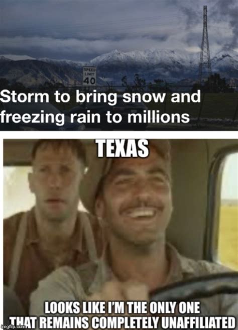 Texas snow storm - Imgflip