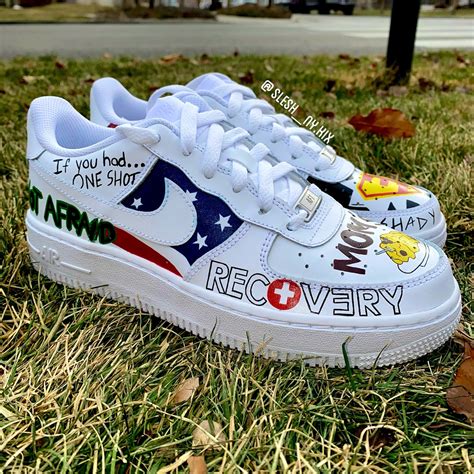 Eminem Theme Nike Air Force 1 Low - Etsy