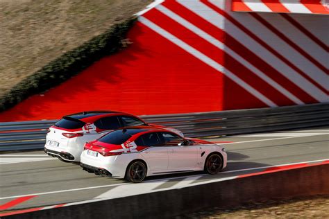 2019 Alfa Romeo F1 Drivers Pose Next To Giulia, Stelvio - autoevolution