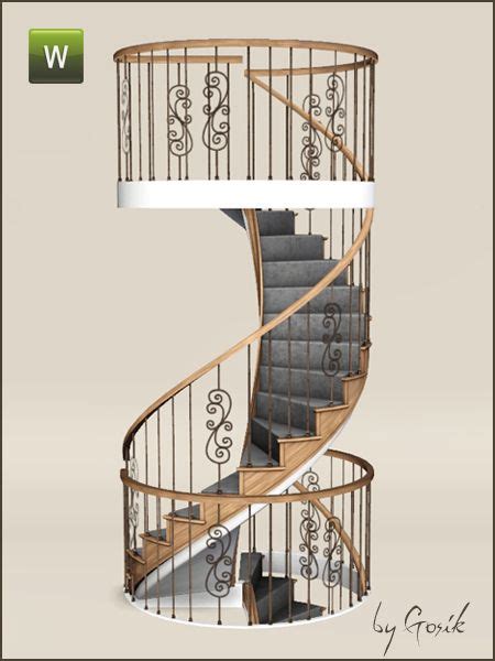 Spiral Staircase Sims 4 Mod