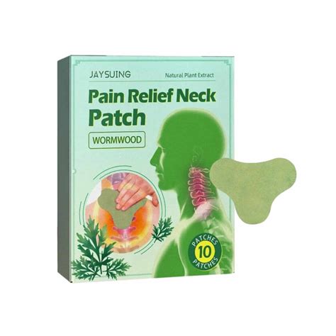 Pain Relief Patch for Neck & Shoulder with Self-Heating Effect -10pcs ...