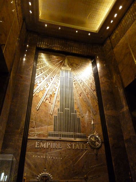 Empire State Building Art Deco Interior