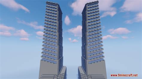 Futuristic Skyscraper Map (1.21.3, 1.20.1) - A Modern Creation ...