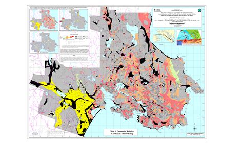 Map 1. Composite Relative Earthquake Hazard Map