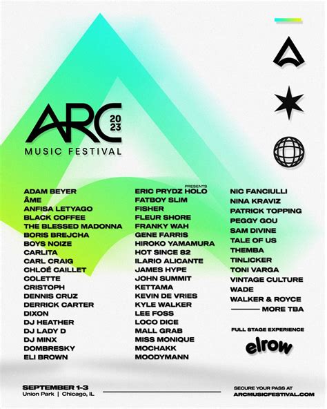 Eric Prydz's HOLO Tops Mighty 2023 ARC Music Festival Lineup - EDM.com ...