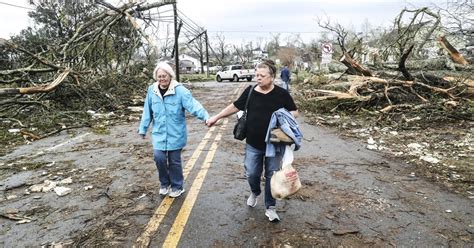 Catastrophic damage after tornado strikes overnight in Georgia