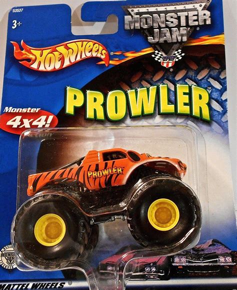 Amazon.com: 2002 Hot Wheels Monster Jam Prowler Monster 4X4 Action: Toys & Games | Monster ...