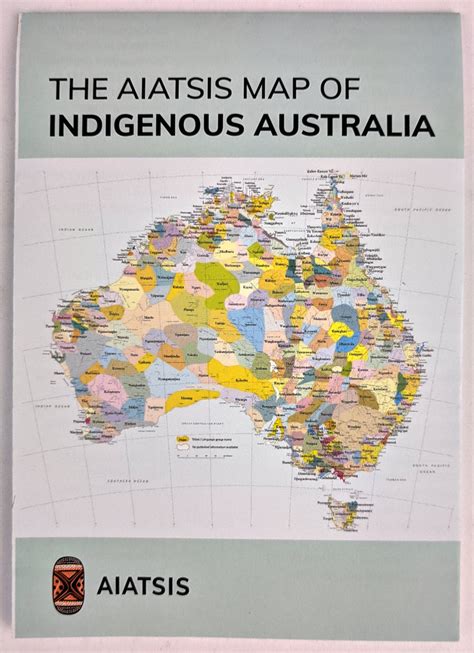 The AIATSIS Map of Indigenous Australia (A3 Folded) - The Book Merchant ...