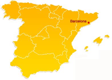 Maps of Barcelona, Spain