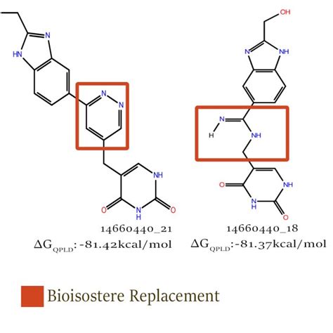 Compound 14660440 Bioisostere replacement compounds | Download Scientific Diagram