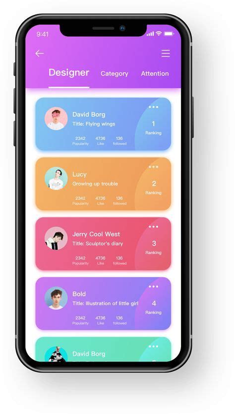 Nice card layout for iOS | Ios app design, Android app design, App ui design