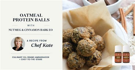 Oatmeal Protein Balls Recipes Young Living New Zealand