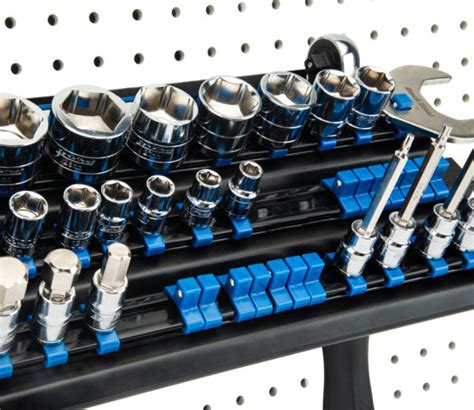 JH-3 Wall-Mounted Socket, Bit & Torque Tool Organizer | Park Tool