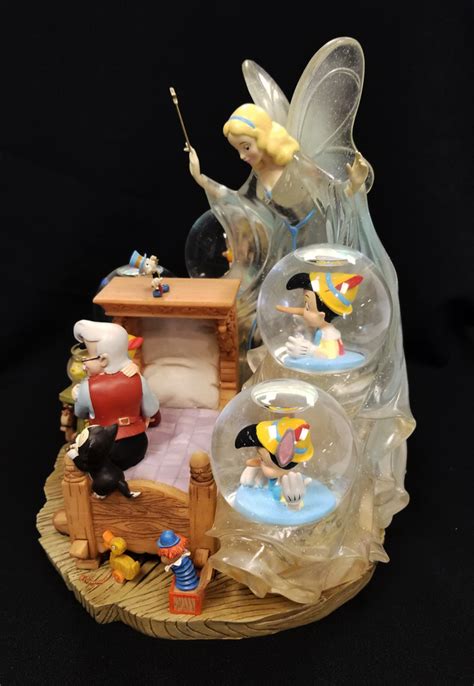 Blue Fairy Pinocchio Snow Globe - ID: octdisneyana17111 | Van Eaton ...