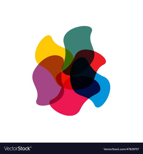 Unity and diversity group logo design Royalty Free Vector