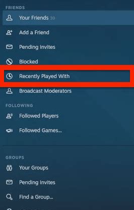 How to see Recently Played With in Steam [PC & Smartphone]