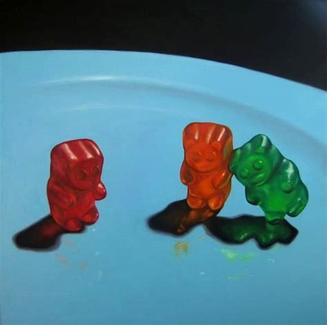 Artist Brings Gummy Bears To Life With Photorealistic Paintings ...