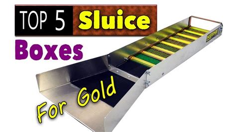 Best Sluice Boxes For Gold, Gold Mining Equipment | Gold mining equipment, Gold mining, Mining ...