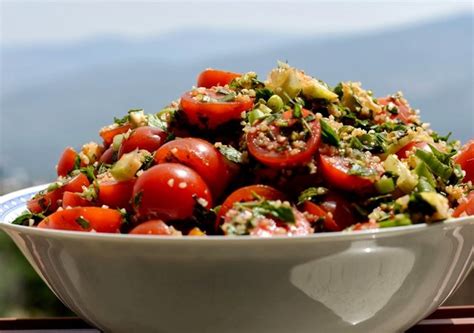 Cherry Tomato Tabuleh And Eating With The Druze In The Galilee - Green ...