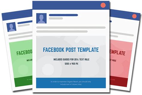 15+ Best Facebook Post Templates | Mockuptree