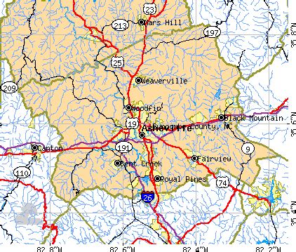 Buncombe County, North Carolina detailed profile - houses, real estate ...