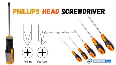 What is Phillips Head Screwdriver? - Engineering Choice