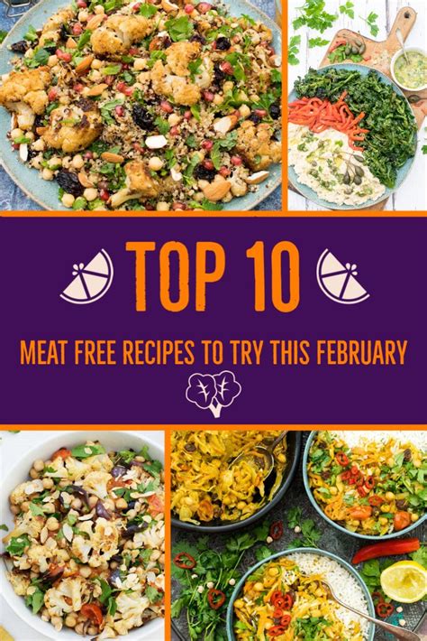 Top 10 Meat Free Recipes To Try This February | https://theflexitarian.co.uk