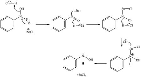 a) Draw the mechanism for the reaction of tin/HCl with m ...