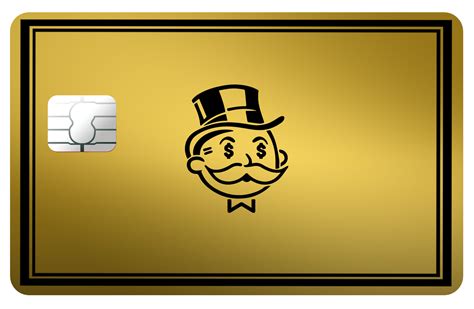 Monopoly Bank Card — Metal Bank Cards