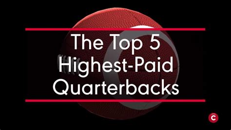 NFL Contracts: 2017's Highest-Paid Quarterbacks - Sports Illustrated