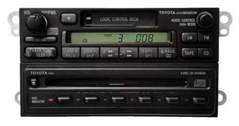 1990-1999 Toyota 4Runner Avalon Celica GT Radio 6 CD Player