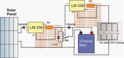 Simple LED Solar Light Circuit - Making Easy Circuits