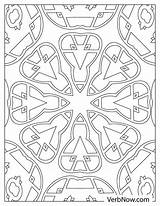 Free GEOMETRIC Coloring Pages For Download Printable PDF sketch template