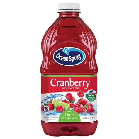 Ocean Spray Cranberry Lime Juice Cocktail, 64 Fl. Oz. - Walmart.com