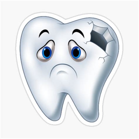 "Copy of tooth Hurty" Sticker for Sale by storekacem | Redbubble