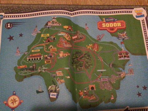 The map of sodor | Fandom