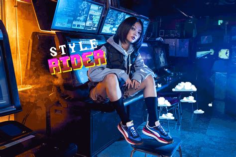 This PUMA Rider Lookbook Is a Trip Back to Your Arcade Days Creative Fashion Photography, Street ...