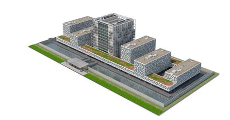 International Criminal Court Building, 3D - Envato Elements