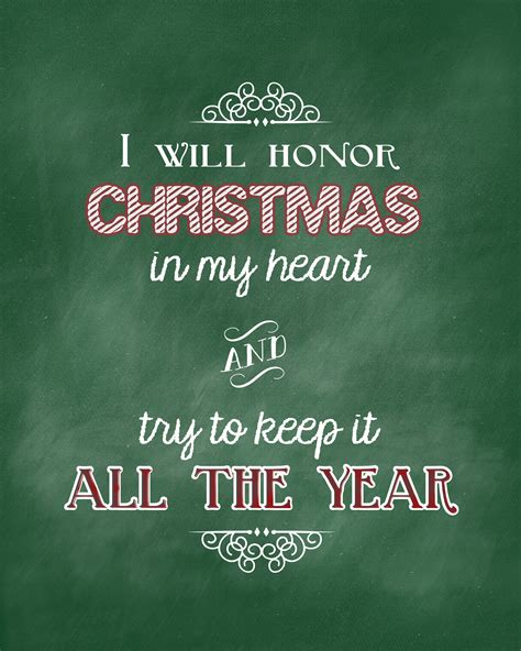 Christmas Carol Printable