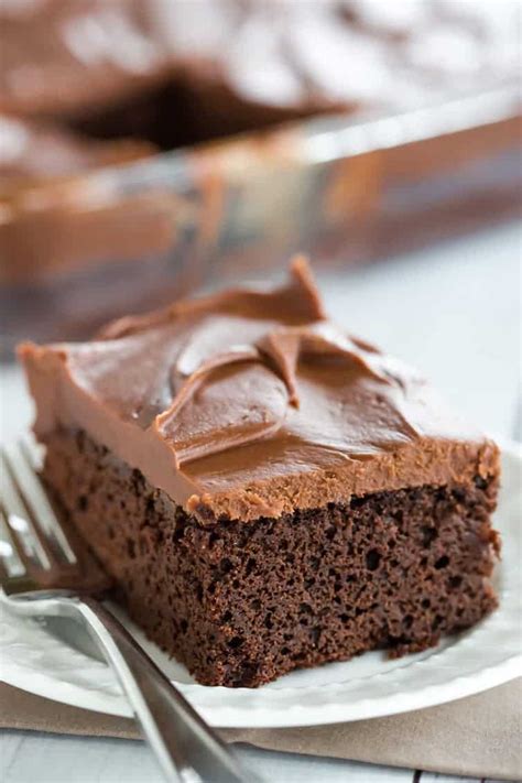 Chocolate Sheet Cake with Milk Chocolate Ganache Frosting | Brown Eyed Baker