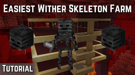 Is this the EASIEST Wither Skeleton Farm? | Minecraft Farm - YouTube