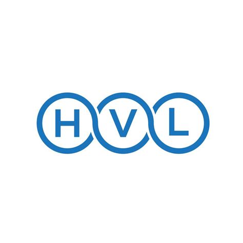 HVL letter logo design on white background. HVL creative initials letter logo concept. HVL ...