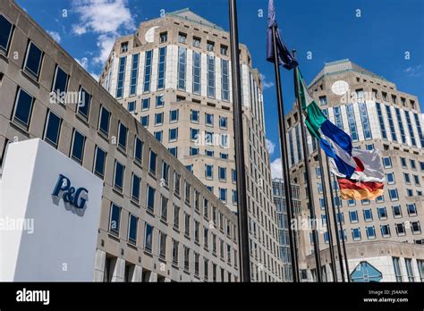 Cincinnati - Circa May 2017: Procter & Gamble Corporate Headquarters. P ...