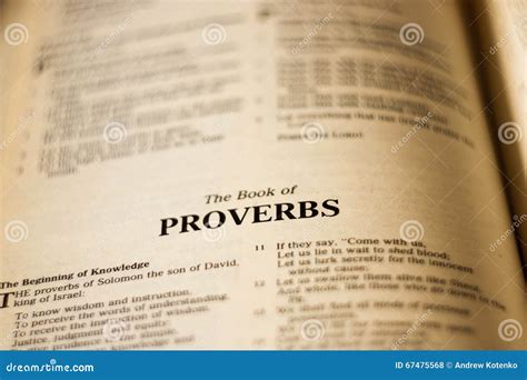 Proverbs stock photo. Image of entertainment, faith, quotes - 67475568