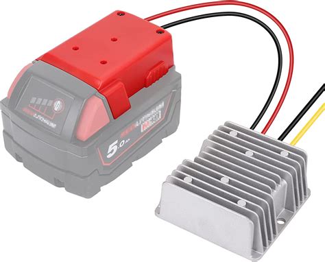 Buy Step Down DC Voltage Converter for Milwaukee 18V to 12V Battery ...