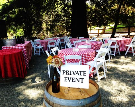 Private outdoor event seating outside our Historic Tasting Room, adjacent to the picnic tables.11